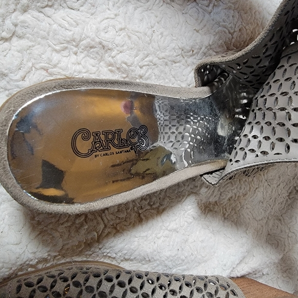 Carlos by Carlos Santana Women's Deandra Heeled color Lt Doe size 9.5 - Picture 4 of 11